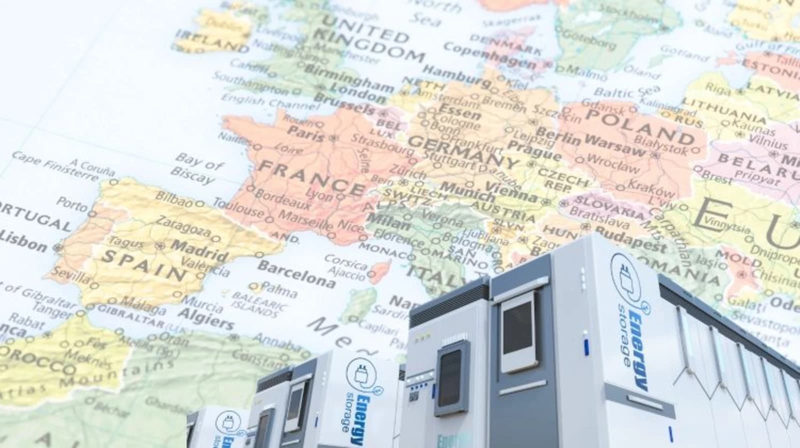 El nuevo mapa europeo del storage: Europa adjudica 80 GWh en subastas durante 2025