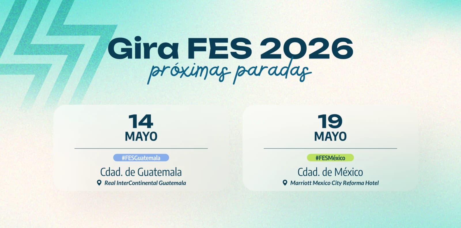Guatemala y México serán las próximos destinos de la gira FES 2026