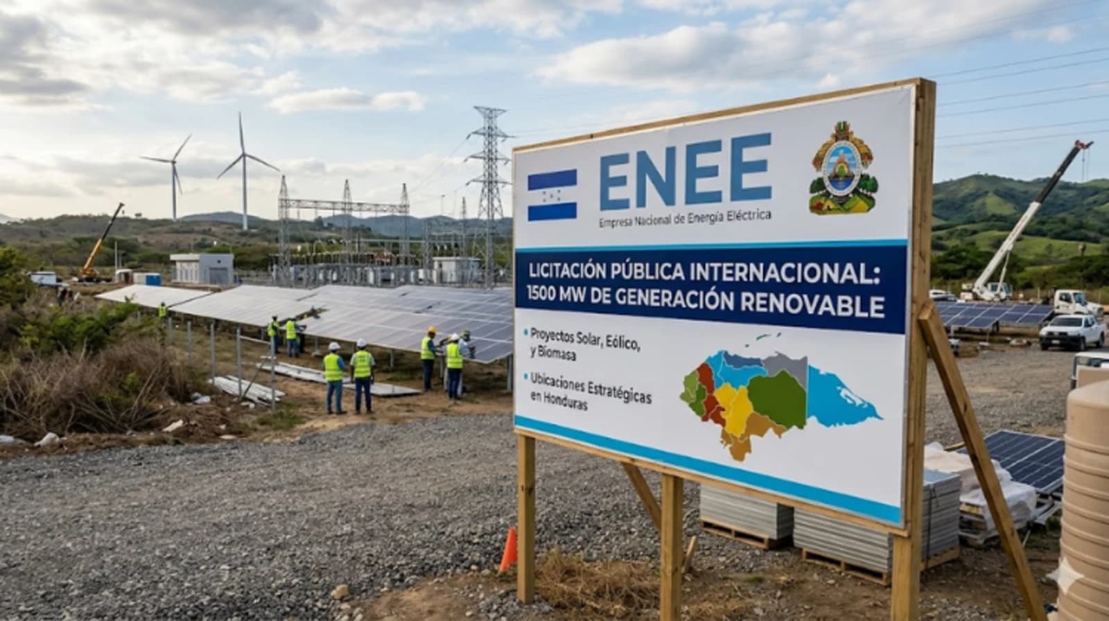 Licitación de 1500 MW de Honduras