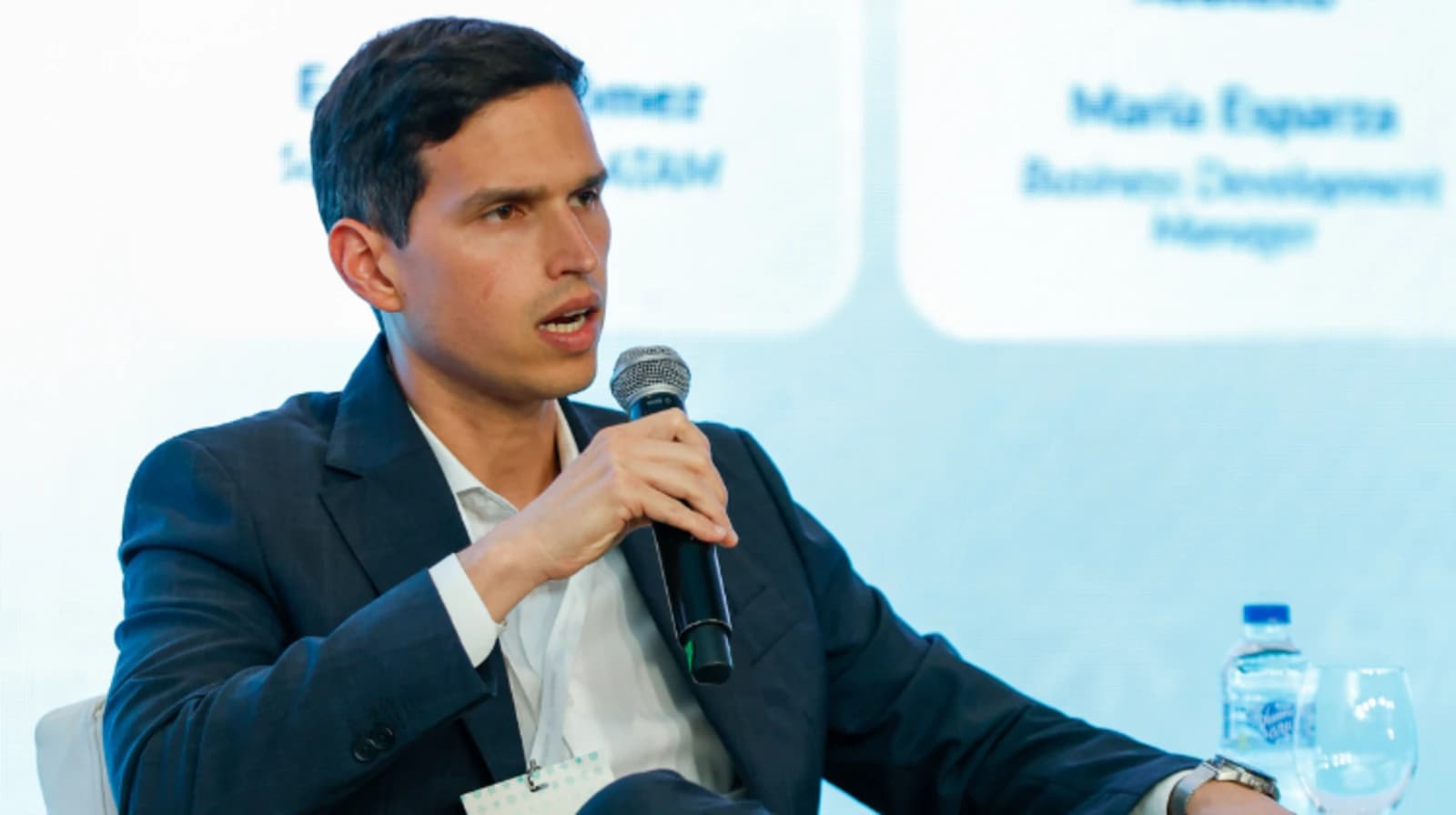 Ángel Alegría, Director Comercial de Schletter, durante FES Caribe