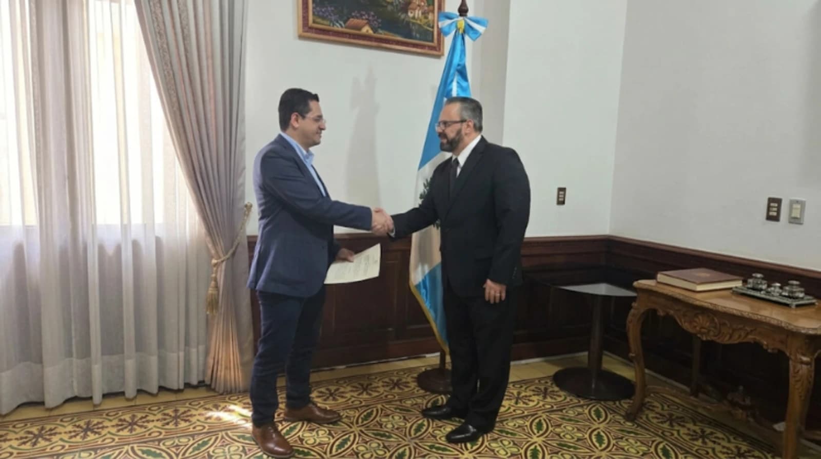 Designación oficial de Luis Arturo Mérida Peralta como Viceministro de Energía de Guatemala.