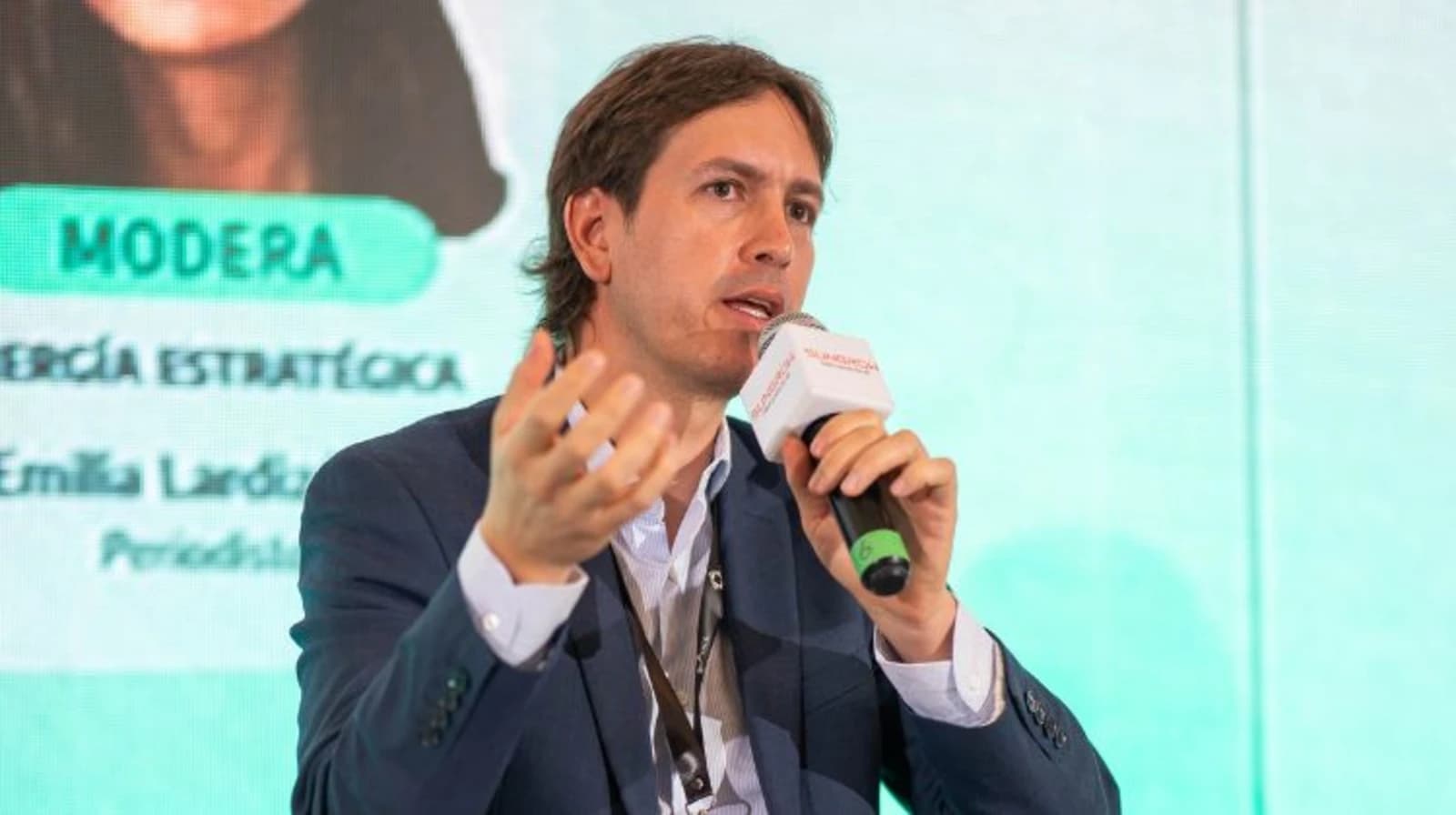 Esteban Arroyave, líder del equipo de proyectos de ISAGEN, en el marco de Future Energy Summit (FES) Colombia 2026